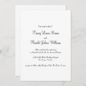 Las Vegas Wedding Invitation Kaart (Voorkant / Achterkant)