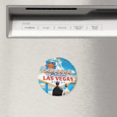 Las Vegas Wedding Invitation Magneet (Insitu (Vaatwasser))