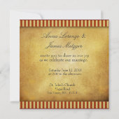 Las Vegas Wedding Invitation Sjabloon Kaart (Achterkant)