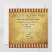 Las Vegas Wedding Invitation Sjabloon Kaart (Achterkant)