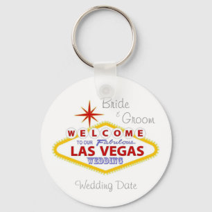 Las Vegas Wedding Keepomwille Sleutelhanger