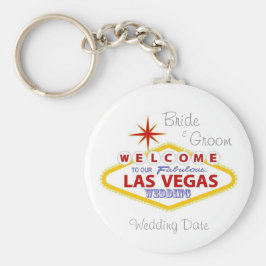 Las Vegas Wedding Keepomwille Sleutelhanger