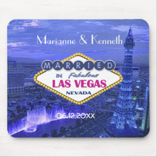 Las Vegas Wedding Keepsake Mousepad Muismat