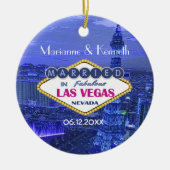 Las Vegas Wedding Keramisch Ornament (Voorkant)