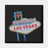 Las Vegas WEDDING Magnet Sample 1 (Voorkant)