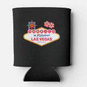 Las Vegas Wedding - Paar getrouwd in Las Vegas Blikjeskoeler (Achterkant)