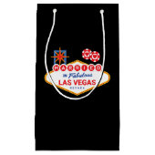 Las Vegas Wedding - Paar getrouwd in Las Vegas Klein Cadeauzakje (Voorkant)