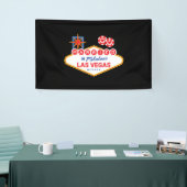 Las Vegas Wedding - Paar getrouwd in Las Vegas Spandoek (Beurs)