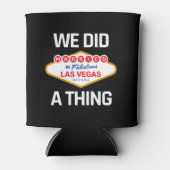 Las Vegas Wedding - Paar getrouwd in Vegas Blikjeskoeler (Voorkant)