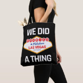 Las Vegas Wedding - Paar getrouwd in Vegas Tote Bag (Dichtbij)