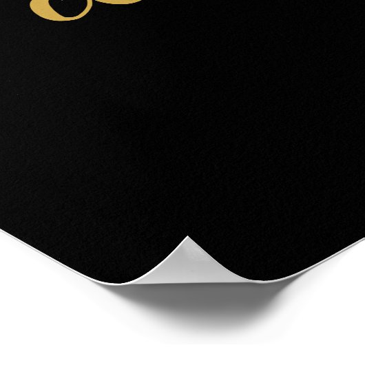 Las Vegas Wedding Personalized 24x36 Welkomstteken Poster (Hoek)