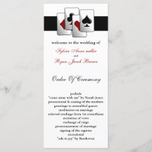 Las Vegas Wedding Program