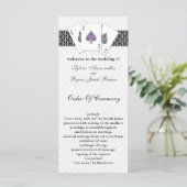 Las Vegas Wedding Program Programmakaart (Staand voorkant)