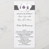 Las Vegas Wedding Program Programmakaart (Voorkant)
