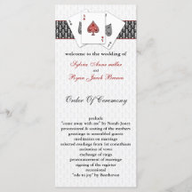 Las Vegas Wedding Program