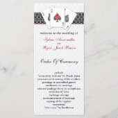 Las Vegas Wedding Program Programmakaart (Voorkant)