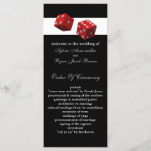 Las Vegas Wedding Program