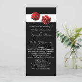 Las Vegas Wedding Program Programmakaart (Staand voorkant)