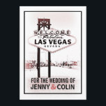 Las Vegas Wedding  Romantic Invites Kaart<br><div class="desc">Moderne, romantische, formele met een , retro blik. Al standaardtekst kan volledig met uw eigen formuleringen worden aangepast om uw behoeften aan te passen, en u kunt de doopvonten, de grootte, de tekstplaatsing & de kleuren van de tekst ook veranderen. Om de tekst te veranderen slechts, gebruik personaliseren het optie....</div>