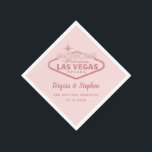 Las Vegas Wedding Roos Gold Pink Servet<br><div class="desc">Het huwelijk in Fabulous Las Vegas Onderteken in faux roos gouden roze luiers met aangepaste tekst voor een doelwedstrijd of de verlovingspartij,  receptie,  vrijgezellenfeest of bachelorette of een repetitief diner! Geef tekstkleur,  doopvonten,  en ontwerp uit,  klik "verder aanpassen".</div>