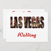 Las Vegas Wedding Save the Date (Voorkant / Achterkant)