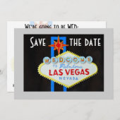 Las Vegas Wedding Save the Date (Voorkant / Achterkant)