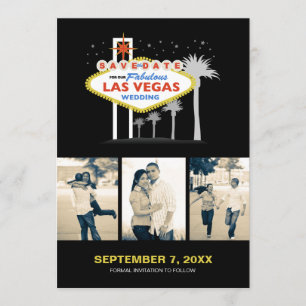 Las Vegas Wedding Save-the-date Save The Date