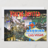 Las Vegas Wedding Shower Uitnodiging (Voorkant)