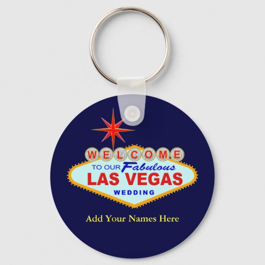 Las Vegas Wedding Sleutelhanger (Voorkant)