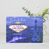 Las Vegas Wedding - sparen de Datum Save The Date (Staand voorkant)