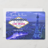Las Vegas Wedding - sparen de Datum Save The Date (Voorkant)