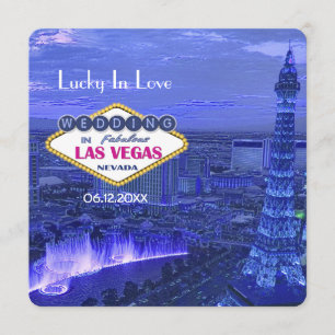 Las Vegas Wedding - sparen de Datum Save The Date