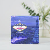 Las Vegas Wedding - sparen de Datum Save The Date (Staand voorkant)