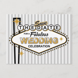 Las Vegas Wedding STD Briefkaart