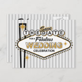 Las Vegas Wedding STD Briefkaart (Voorkant / Achterkant)