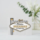 Las Vegas Wedding STD Briefkaart (Staand voorkant)