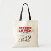 Las Vegas Wedding Team Bride Tote Bag (Voorkant)
