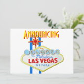 Las Vegas Wedding We hielden de aankondiging van d (Staand voorkant)