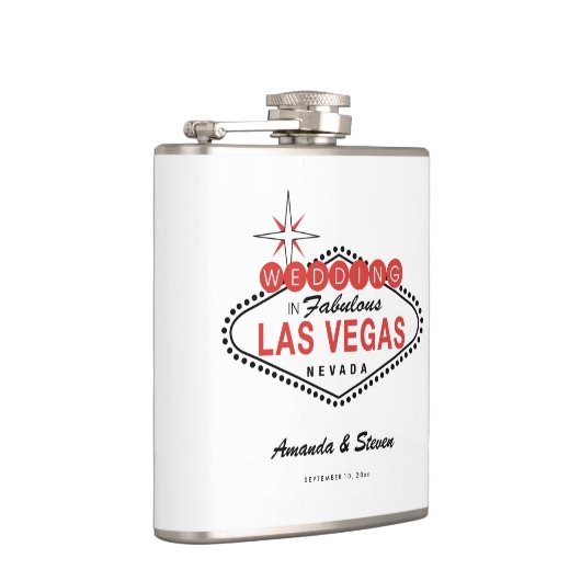 Las Vegas Wedding | Weddenschap Heupfles (Rechts)