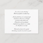 Las Vegas Wedding-wenskaarten Informatiekaartje (Achterkant)