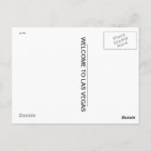 Las Vegas Welcome Briefkaart (Achterkant)