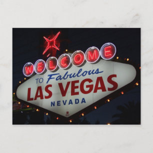 Las Vegas Welcome Briefkaart