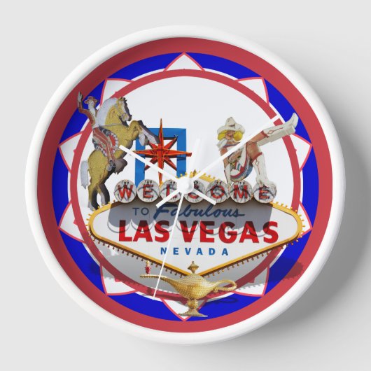 Las Vegas Welcome Sign Poker Chip (Voorkant)