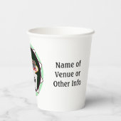 Las Vegas Welcome Sign Poker Chip Papieren Bekers (Achterkant)