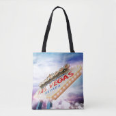 Las Vegas Welcome Sign Tote Bag (Voorkant)