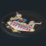 Las Vegas Welkom Bord Tegen Sterrenhemel Achtergro<br><div class="desc">* Las Vegas-themafeesten kunnen gebruik maken van deze Las Vegas Welcome Sign-papieren borden</div>