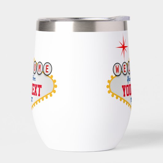 Las Vegas Welkom Jouw tekst (Links)