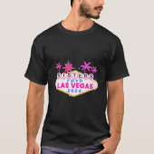 Las Vegas zusters reis 2024 meisjes reis Vegas geb T-shirt (Voorkant)