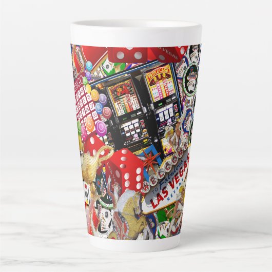 Las VegasIcons - Gamblers Delight Latte Mok (Voorkant)