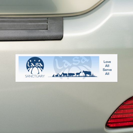 Lasa Bumpersticker (Op auto)